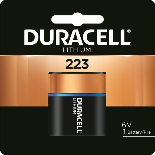 Duracell 6V 223 Photo Lithium Battery